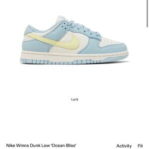 Nike Dunk Low Ocean Bliss Sneakers